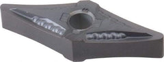 Kennametal - VNMG332 MS Grade KC5010 Carbide Turning Insert - TiAlN Finish, 35° Diamond, 3/8" Inscr Circle, 3/16" Thick, 1/32" Corner Radius - Apex Tool & Supply