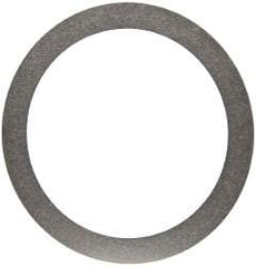 Made in USA - 0.2mm Thick, 40mm Inside x 50mm OD, Round Shim - Uncoated 302/304 Stainless Steel - Apex Tool & Supply