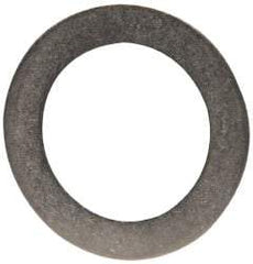Made in USA - 0.51mm Thick, 12mm Inside x 18mm OD, Round Shim - 7/16" Screw, Uncoated 302/304 Stainless Steel - Apex Tool & Supply