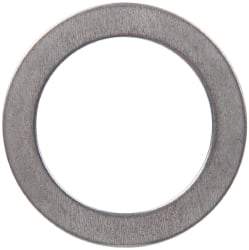 Made in USA - 0.51mm Thick, 20mm Inside x 28mm OD, Round Shim - 3/4" Screw, Uncoated 302/304 Stainless Steel - Apex Tool & Supply