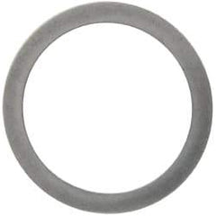 Made in USA - 0.51mm Thick, 40mm Inside x 50mm OD, Round Shim - Uncoated 302/304 Stainless Steel - Apex Tool & Supply
