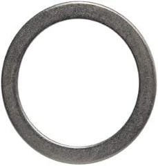 Made in USA - 0.039" Thick, 35mm Inside x 45.01mm OD, Round Shim - Uncoated 302/304 Stainless Steel - Apex Tool & Supply