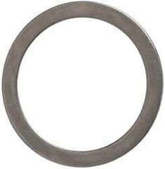 Made in USA - 0.039" Thick, 40mm Inside x 50mm OD, Round Shim - Uncoated 302/304 Stainless Steel - Apex Tool & Supply