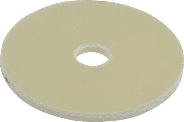 Made in USA - 3/8" Screw, Grade G10 Fiberglass Standard Flat Washer - 3/8" ID x 2" OD, 1/8" Thick, Plain Finish - Apex Tool & Supply
