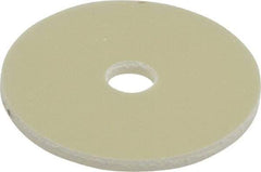 Made in USA - 3/8" Screw, Grade G10 Fiberglass Standard Flat Washer - 3/8" ID x 2" OD, 1/8" Thick, Plain Finish - Apex Tool & Supply