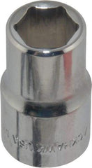 Blackhawk by Proto - 1/2" Drive, Standard Hand Socket - 6 Points, 1-1/2" OAL, Chrome Finish - Apex Tool & Supply