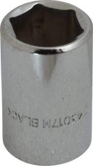 Blackhawk by Proto - 1/2" Drive, Standard Hand Socket - 6 Points, 1-1/2" OAL, Chrome Finish - Apex Tool & Supply