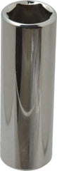 Blackhawk by Proto - 1/2" Drive, Deep Hand Socket - 6 Points, 3-3/32" OAL, Chrome Finish - Apex Tool & Supply