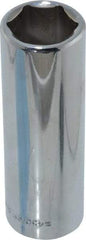 Blackhawk by Proto - 1/2" Drive, Deep Hand Socket - 6 Points, 3-3/32" OAL, Chrome Finish - Apex Tool & Supply