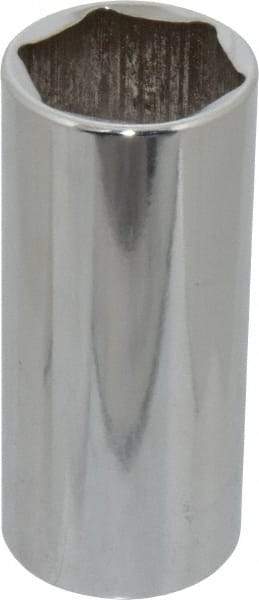 Blackhawk by Proto - 1/2" Drive, Deep Hand Socket - 6 Points, 3-3/32" OAL, Chrome Finish - Apex Tool & Supply