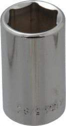Blackhawk by Proto - 5/8", 1/2" Drive, Standard Hand Socket - 6 Points, 1-1/2" OAL, Chrome Finish - Apex Tool & Supply