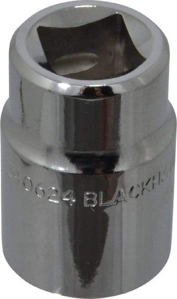 Blackhawk by Proto - 3/4", 1/2" Drive, Standard Hand Socket - 6 Points, 1-1/2" OAL, Chrome Finish - Apex Tool & Supply
