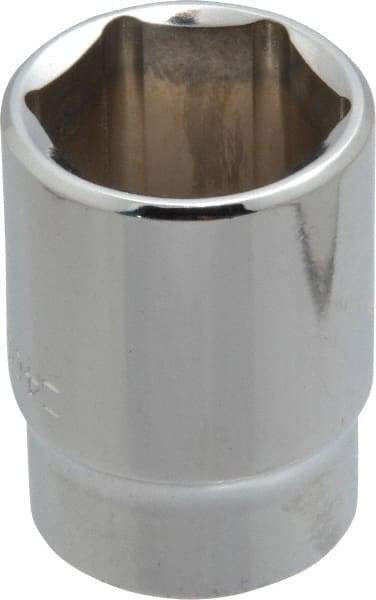 Blackhawk by Proto - 13/16", 1/2" Drive, Standard Hand Socket - 6 Points, 1-1/2" OAL, Chrome Finish - Apex Tool & Supply