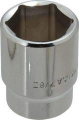 Blackhawk by Proto - 7/8", 1/2" Drive, Standard Hand Socket - 6 Points, 1-1/2" OAL, Chrome Finish - Apex Tool & Supply
