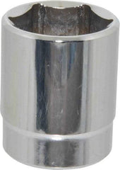 Blackhawk by Proto - 1", 1/2" Drive, Standard Hand Socket - 6 Points, 1-5/8" OAL, Chrome Finish - Apex Tool & Supply