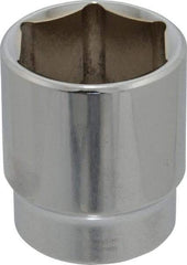 Blackhawk by Proto - 1-1/8", 1/2" Drive, Standard Hand Socket - 6 Points, 1-11/16" OAL - Apex Tool & Supply