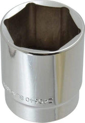 Blackhawk by Proto - 1-1/4", 1/2" Drive, Standard Hand Socket - 6 Points, 1-55/64" OAL - Apex Tool & Supply