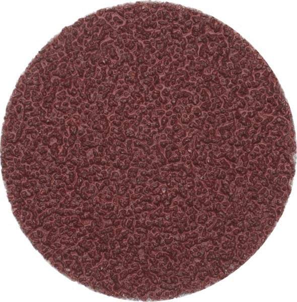 Superior Abrasives - 2" Disc Diam, 36 Grit, Aluminum Oxide Quick Change Disc - Type S Attaching System, Coated, Very Coarse Grade - Apex Tool & Supply