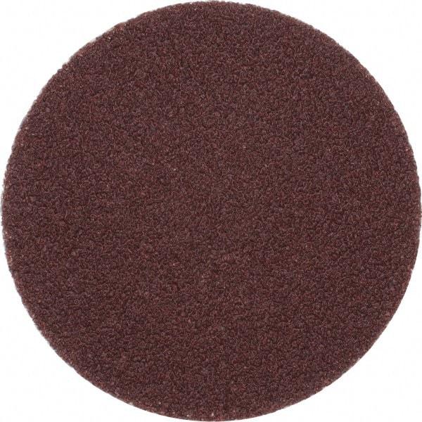 Superior Abrasives - 2" Disc Diam, 60 Grit, Aluminum Oxide Quick Change Disc - Type R Attaching System, Coated, Medium Grade - Apex Tool & Supply