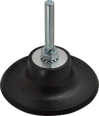 Value Collection - 3" Diam Quick-Change Type S Disc Backing Pad - Apex Tool & Supply