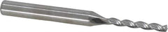 Kennametal - 3mm 130° Solid Carbide Jobber Drill - Bright Finish, Right Hand Cut, Spiral Flute, Straight Shank, 66mm OAL, Standard Point - Apex Tool & Supply