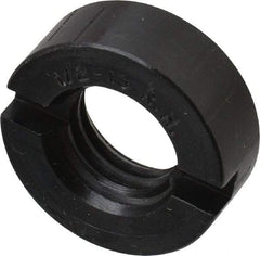 Sopko - 7/8" Diam Grinding Wheel Spindle Slotted Nut - 1/2-13 Thread Size, Right Handed, 5/16" Thick - Apex Tool & Supply