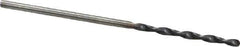 Accupro - #56 130° Cobalt Jobber Drill - TiAlN Finish, Right Hand Cut, Parabolic Flute, Straight Shank, 1-7/16" OAL, Split Point - Apex Tool & Supply