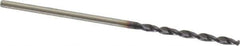 Accupro - #55 130° Cobalt Jobber Drill - TiAlN Finish, Right Hand Cut, Parabolic Flute, Straight Shank, 1-1/2" OAL, Split Point - Apex Tool & Supply