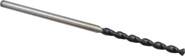 Accupro - #51 130° Cobalt Jobber Drill - TiAlN Finish, Right Hand Cut, Parabolic Flute, Straight Shank, 1-11/16" OAL, Split Point - Apex Tool & Supply