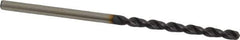 Accupro - #41 130° Cobalt Jobber Drill - TiAlN Finish, Right Hand Cut, Parabolic Flute, Straight Shank, 2-1/4" OAL, Split Point - Apex Tool & Supply