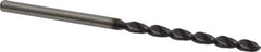 Accupro - #35 130° Cobalt Jobber Drill - TiAlN Finish, Right Hand Cut, Parabolic Flute, Straight Shank, 2-13/32" OAL, Split Point - Apex Tool & Supply