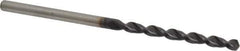Accupro - #33 130° Cobalt Jobber Drill - TiAlN Finish, Right Hand Cut, Parabolic Flute, Straight Shank, 2-13/32" OAL, Split Point - Apex Tool & Supply
