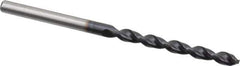 Accupro - #21 130° Cobalt Jobber Drill - TiAlN Finish, Right Hand Cut, Parabolic Flute, Straight Shank, 2-15/16" OAL, Split Point - Apex Tool & Supply