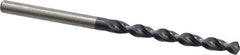 Accupro - #20 130° Cobalt Jobber Drill - TiAlN Finish, Right Hand Cut, Parabolic Flute, Straight Shank, 2-15/16" OAL, Split Point - Apex Tool & Supply