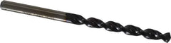 Accupro - 13/64" 130° Cobalt Jobber Drill - TiAlN Finish, Right Hand Cut, Parabolic Flute, Straight Shank, 3-3/8" OAL, Split Point - Apex Tool & Supply