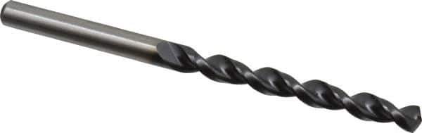Accupro - #1 130° Cobalt Jobber Drill - TiAlN Finish, Right Hand Cut, Parabolic Flute, Straight Shank, 3-21/32" OAL, Split Point - Apex Tool & Supply