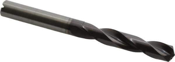 Guhring - 0.3937" 140° Solid Carbide Jobber Drill - FIREX Finish, Right Hand Cut, Spiral Flute, Straight Shank, 103mm OAL, SU Point - Apex Tool & Supply
