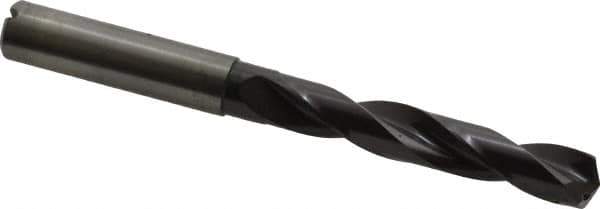 Guhring - 0.4331" 140° Solid Carbide Jobber Drill - FIREX Finish, Right Hand Cut, Spiral Flute, Straight Shank, 118mm OAL, SU Point - Apex Tool & Supply
