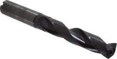 Guhring - 0.5315" 140° Solid Carbide Jobber Drill - FIREX Finish, Right Hand Cut, Spiral Flute, Straight Shank, 124mm OAL, SU Point - Apex Tool & Supply