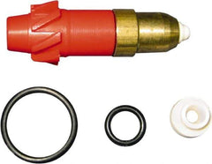 Kranzle - Rotating, Brass, Ceramic, Plastic & Rubber, Pressure Washer Nozzle Repair Kit - 1.14mm Orifice Diam, Red - Apex Tool & Supply