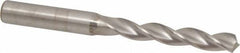 Kennametal - 8.5mm 130° Solid Carbide Jobber Drill - Bright Finish, Right Hand Cut, Spiral Flute, Straight Shank, 103mm OAL, Standard Point - Apex Tool & Supply