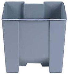 Rubbermaid - 7.125 Gal Rectangle Plastic Rigid Trash Can Liner - 14-3/8" Long x 11-3/4" Wide x 13-1/4" High, Compatible with Container Series 6143 - Apex Tool & Supply
