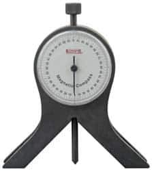 SPI - 360° Measuring Range, Magnetic Base Dial Protractor - Accuracy Up to 3 per min - Apex Tool & Supply