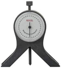 SPI - 360° Measuring Range, Magnetic Base Dial Protractor - Accuracy Up to 3 per min - Apex Tool & Supply