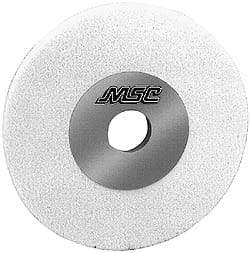 Grier Abrasives - 7" Diam x 1-1/4" Hole x 1/4" Thick, K Hardness, 80 Grit Surface Grinding Wheel - Aluminum Oxide, Type 1, Medium Grade, 3,600 Max RPM, Vitrified Bond, No Recess - Apex Tool & Supply