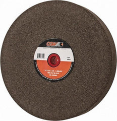 Camel Grinding Wheels - 60 Grit Aluminum Oxide Bench & Pedestal Grinding Wheel - 14" Diam x 1-1/2" Hole x 2" Thick, 1773 Max RPM, M Hardness, Medium Grade , Vitrified Bond - Apex Tool & Supply