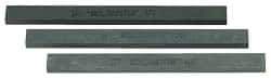 Made in USA - 240 Grit Silicon Carbide Rectangular Polishing Stone - Very Fine Grade, 1/2" Wide x 6" Long x 1/4" Thick - Apex Tool & Supply