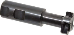 Cutting Tool Technologies - 1-1/4" Cutting Diam x 31/64" Cutting Width, 4 Cutter Inserts, 1" Shank Diam, Indexable T-Slot Cutter - Insert Style 1312-030, 2 Flutes - Apex Tool & Supply