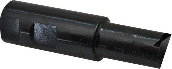 Cutting Tool Technologies - 1-15/32" Cutting Diam x 5/8" Cutting Width, 4 Cutter Inserts, 1" Shank Diam, Indexable T-Slot Cutter - Insert Style 1500-030, 2 Flutes - Apex Tool & Supply