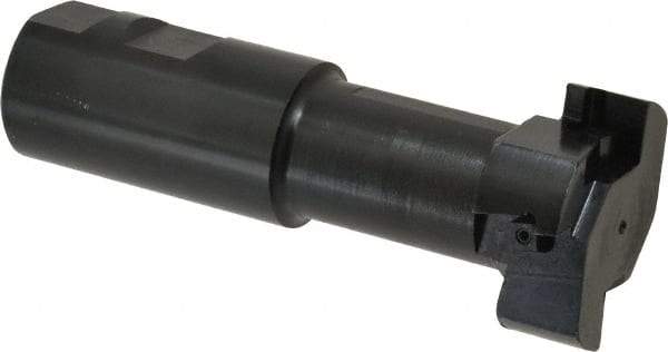 Cutting Tool Technologies - 1-27/32" Cutting Diam x 53/64" Cutting Width, 4 Cutter Inserts, 1-1/4" Shank Diam, Indexable T-Slot Cutter - Insert Style 1500-030, 2 Flutes - Apex Tool & Supply
